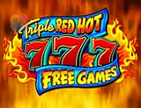 Triple Red Hot 777 Free Games